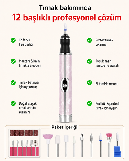 Velroa V12™ Profesyonel El & Ayak Bakım Seti